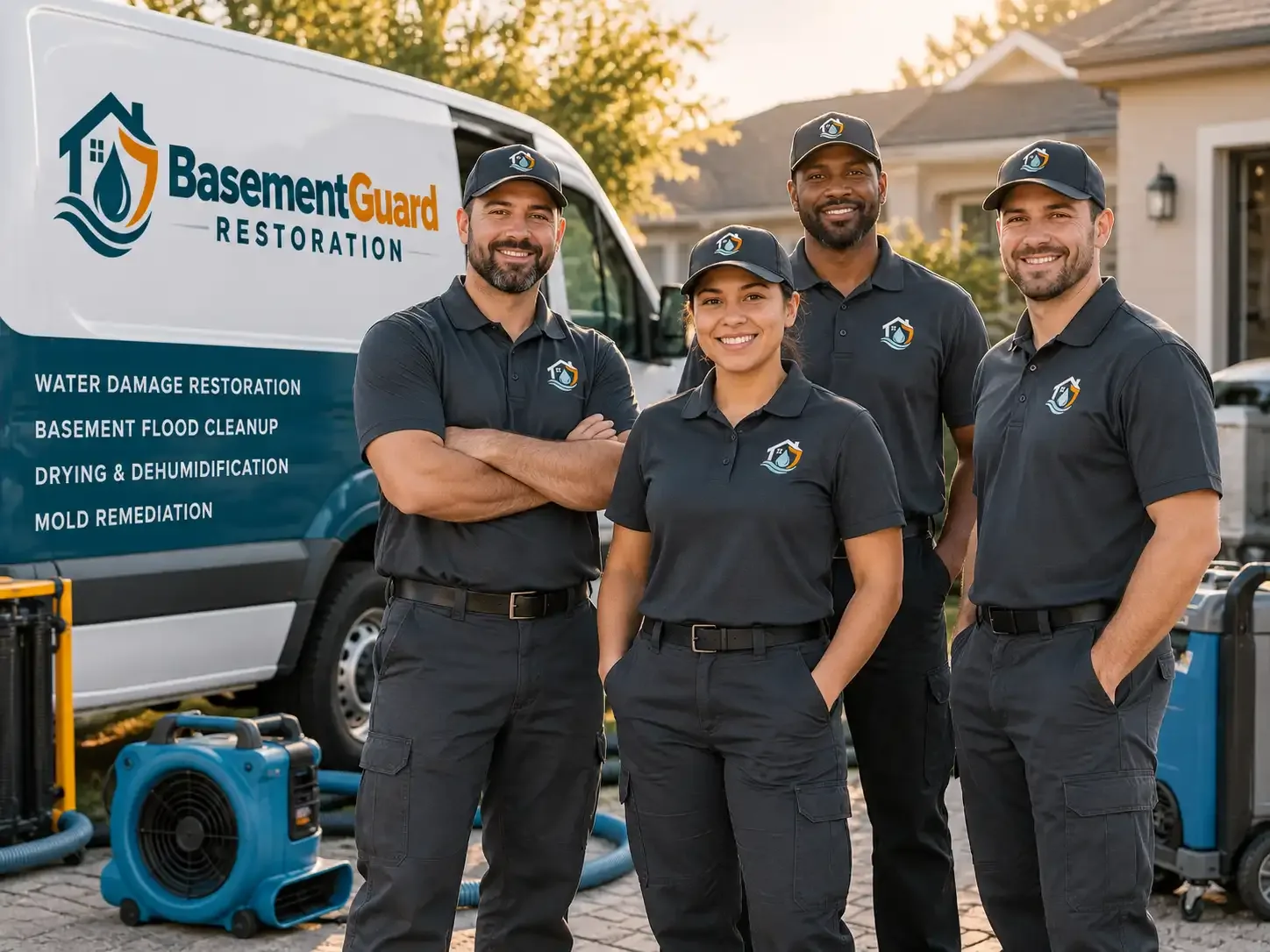 Basement Water Damage Restoration company in Damon, TX